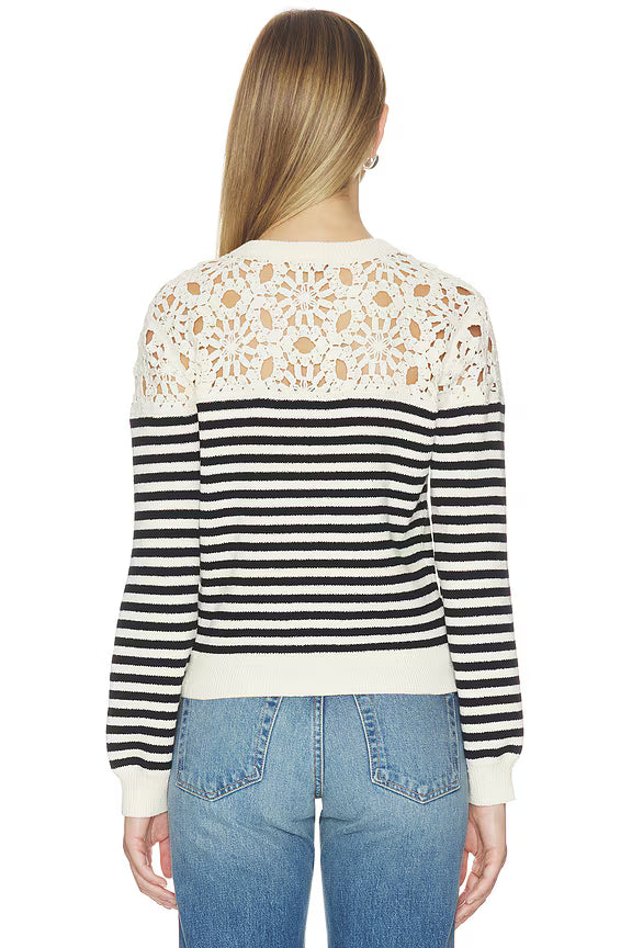 The Coastal Stripe Cardi