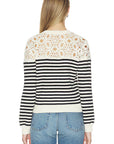 The Coastal Stripe Cardi