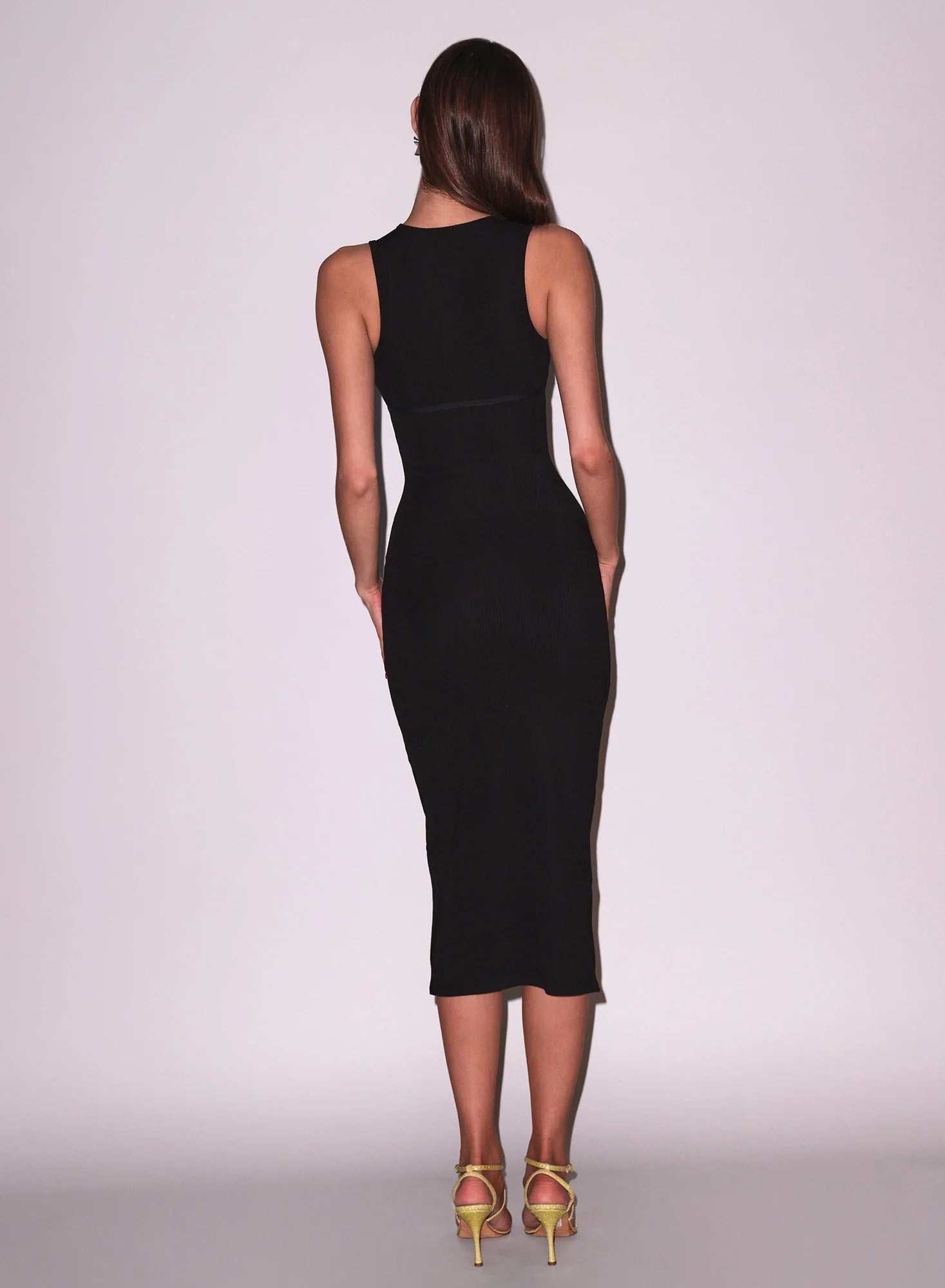 Hourglass Rib Midi Dress – Forte Deux