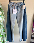 Exposed Button Denim