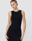 Sleeveless Crewneck Mini