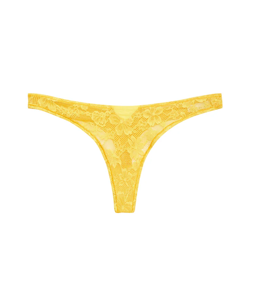 Le Stretch Lace Thong