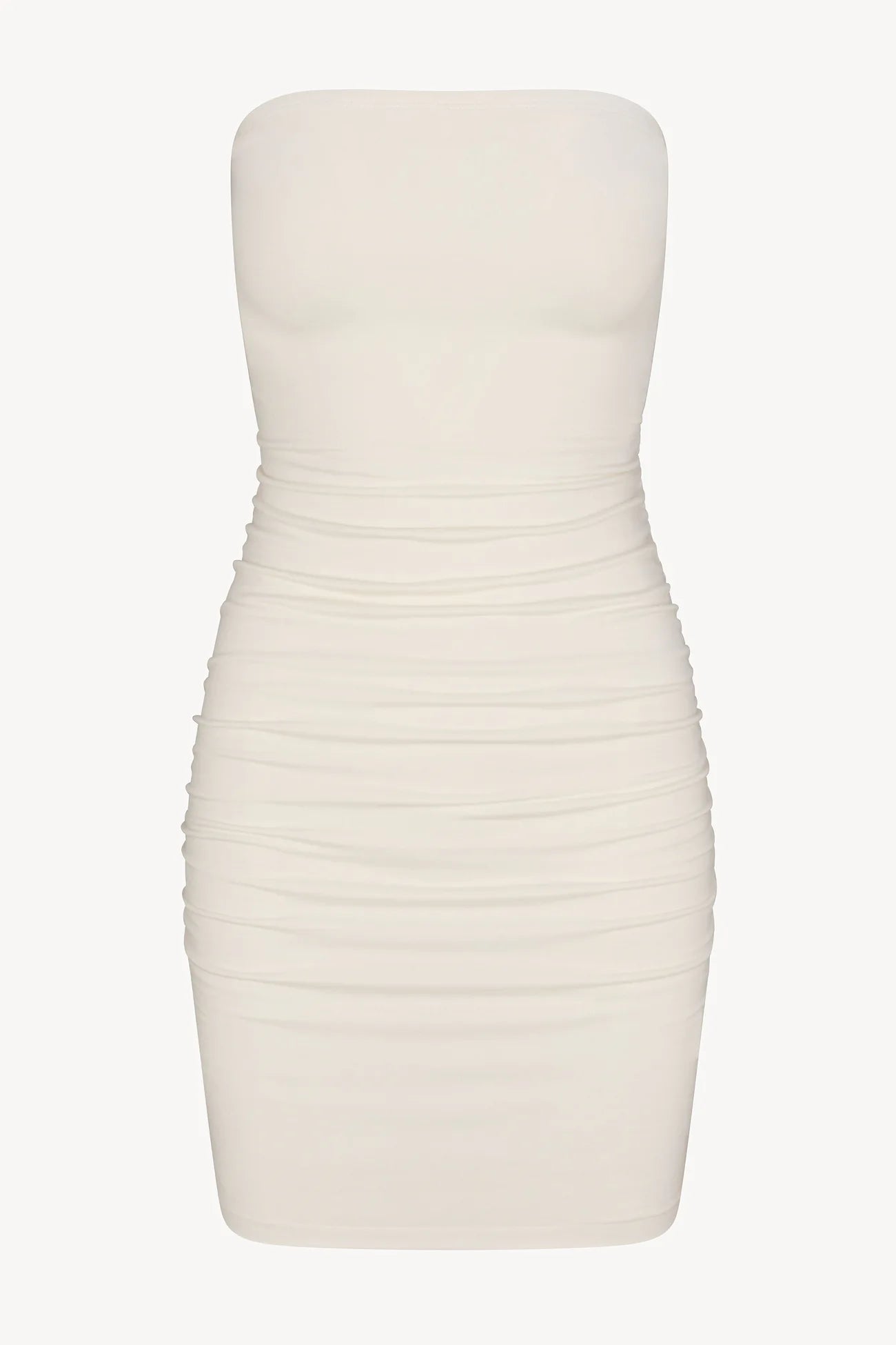 Rouched Tube Mini Dress