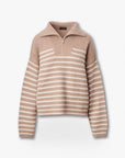 Raven Stripe Half Zip