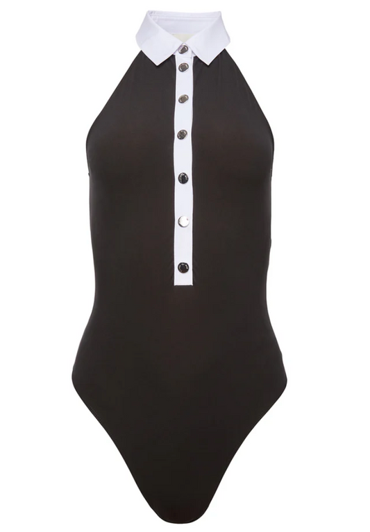 High Collar Bodysuit