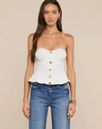 ANNA STRUCTURED PEPLUM CORSET