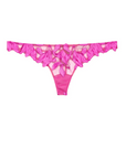 Recycled Lily Embroidery Thong