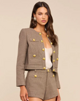 Kahlia Collarless Jacket