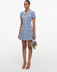 Blue Collared Denim Dress