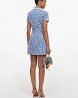 Blue Collared Denim Dress