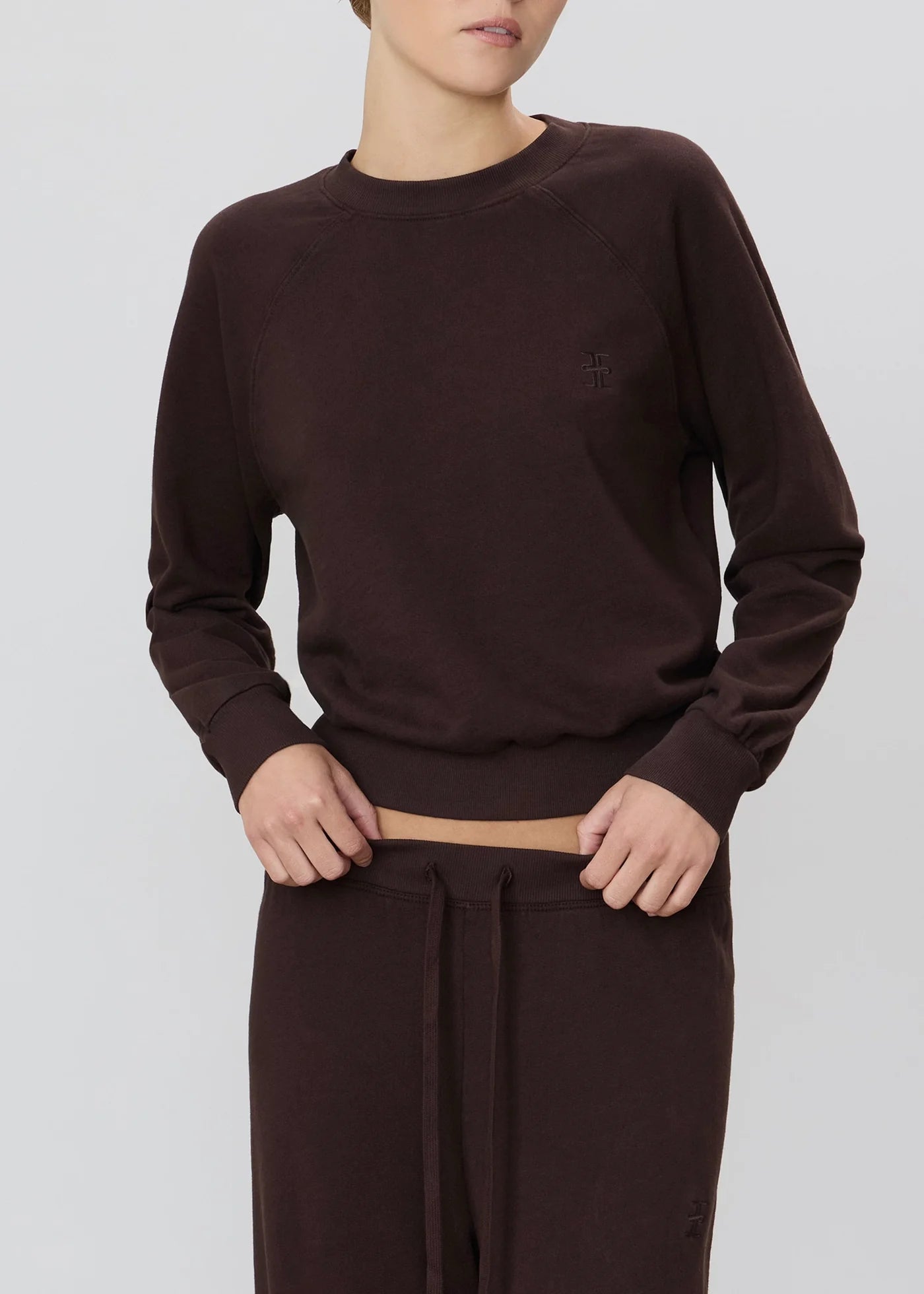 Shrunken Raglan Sweatshirt