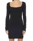 Square Neck Minidress