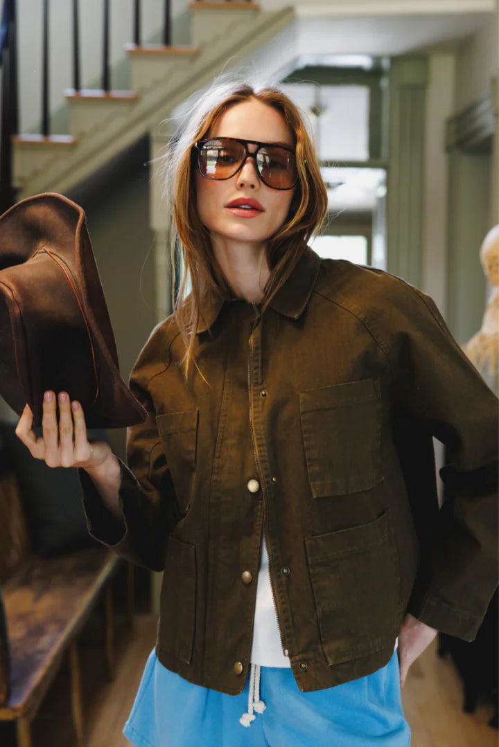 Raine Canvas Jacket